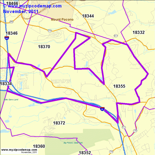 map of 18355