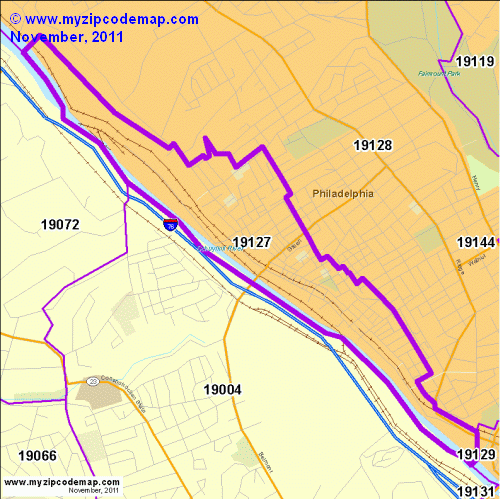 map of 19127