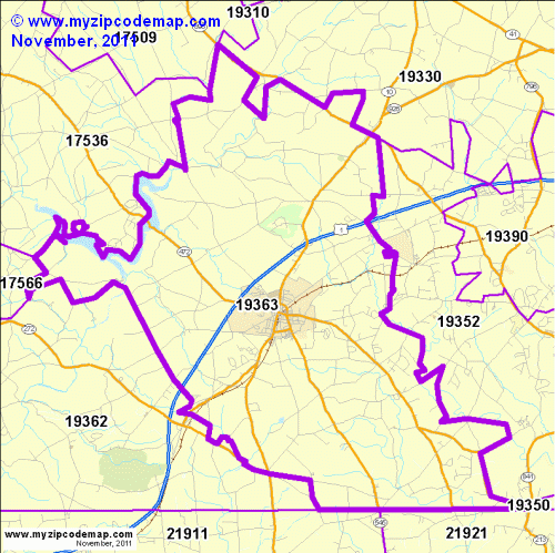 map of 19363