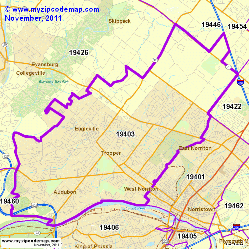 map of 19403