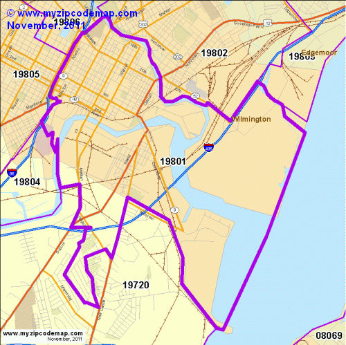 map of 19801