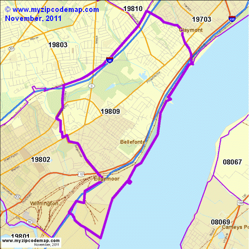 map of 19809