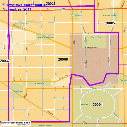 map of 20006
