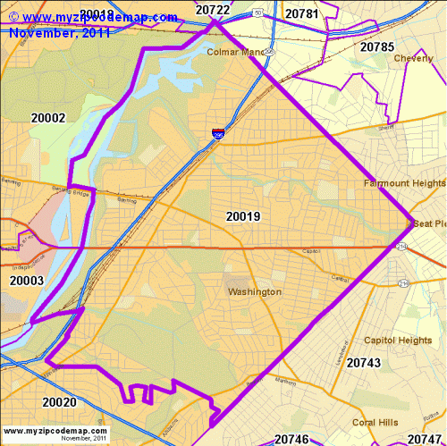 map of 20019