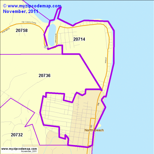 map of 20714
