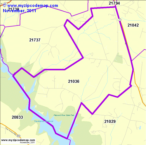 map of 21036