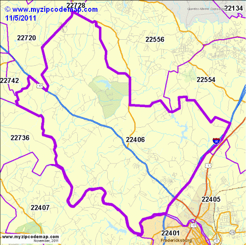 map of 22406