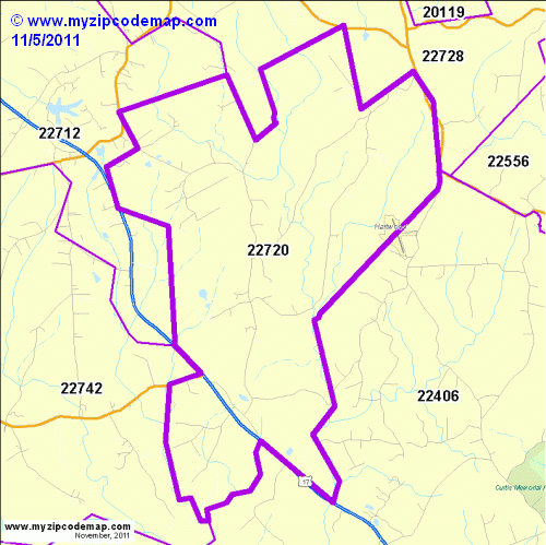 map of 22720