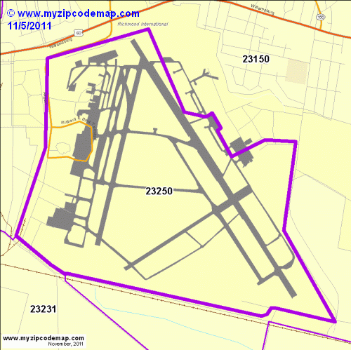 map of 23250