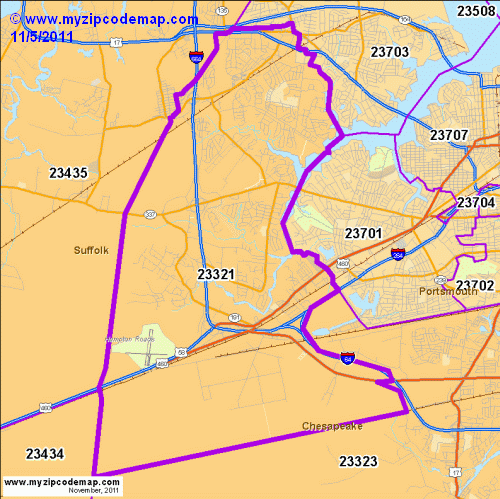 map of 23321