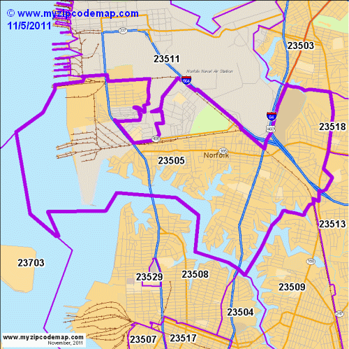 map of 23505