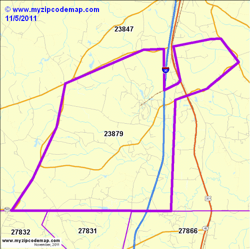 map of 23879