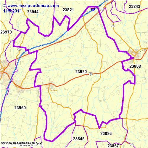 map of 23920