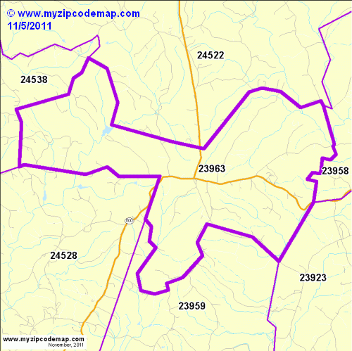 map of 23963