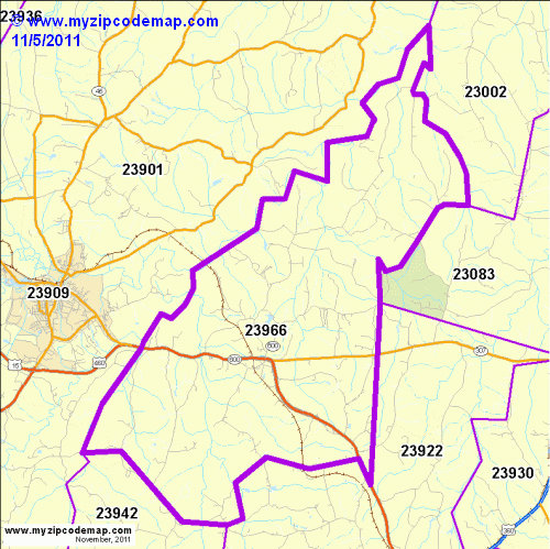 map of 23966