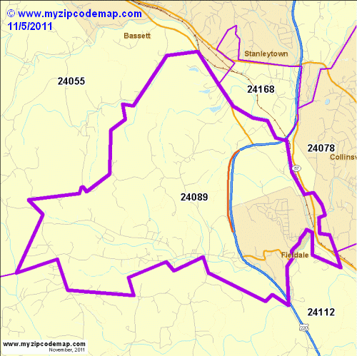 map of 24089