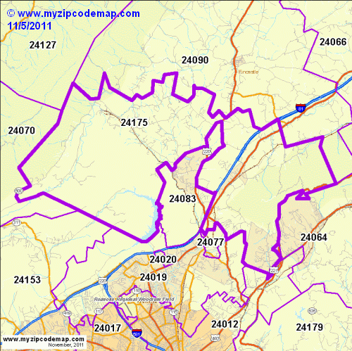 map of 24175
