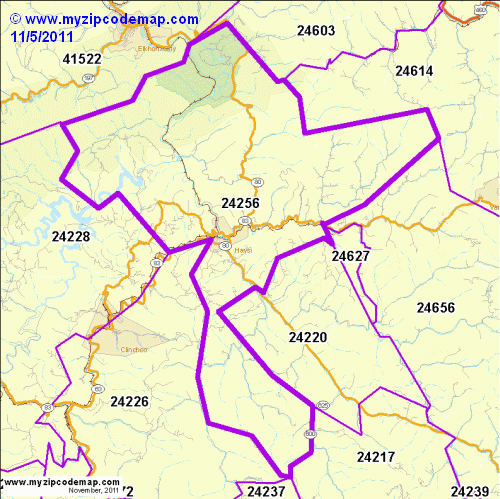 map of 24256