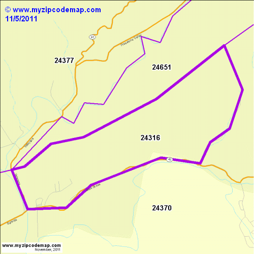 map of 24316