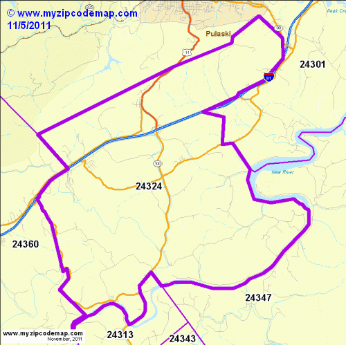 map of 24324