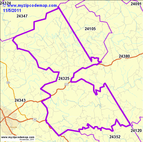 map of 24325