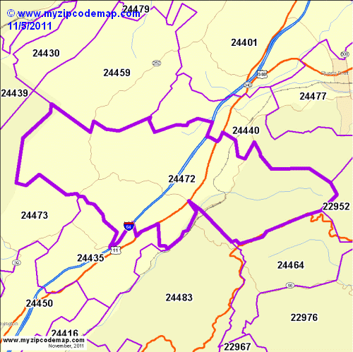 map of 24472