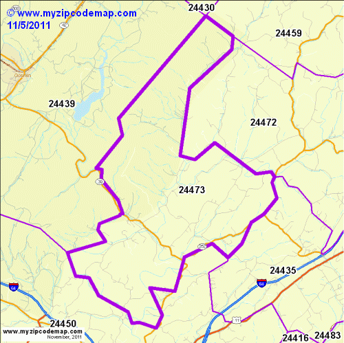 map of 24473