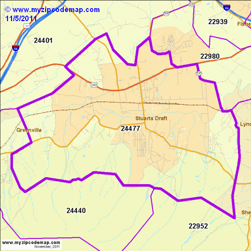 map of 24477