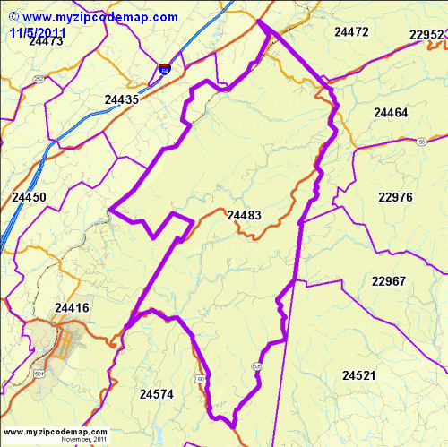 map of 24483