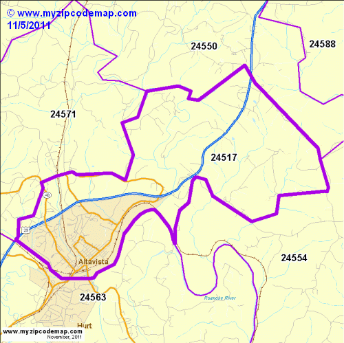 map of 24517