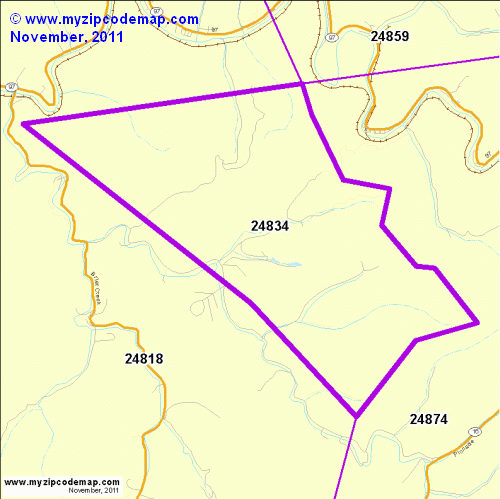 map of 24834
