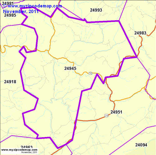 map of 24945