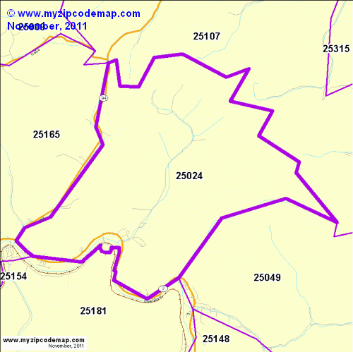 map of 25024