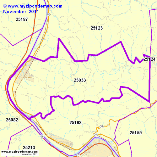 map of 25033