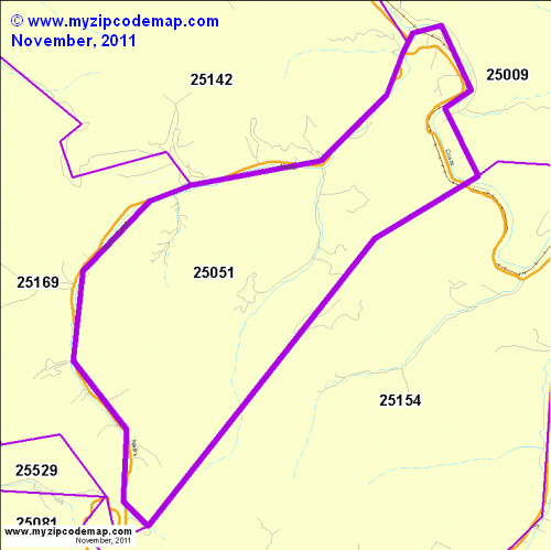 map of 25051