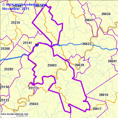 map of 25063