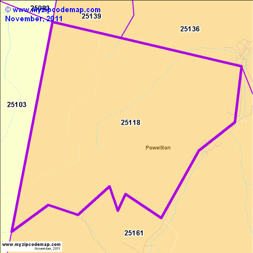 map of 25118