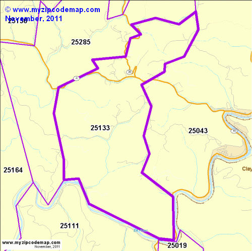 map of 25133