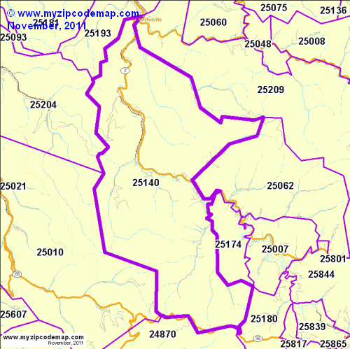 map of 25140