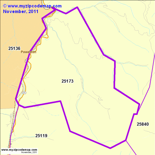 map of 25173