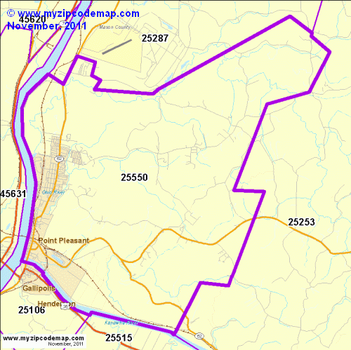 map of 25550