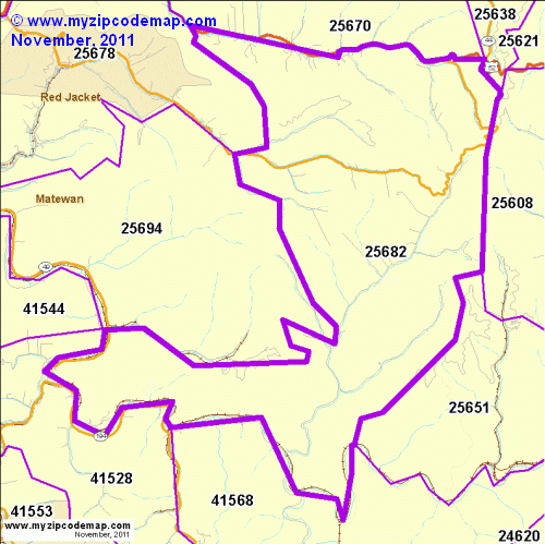 map of 25682