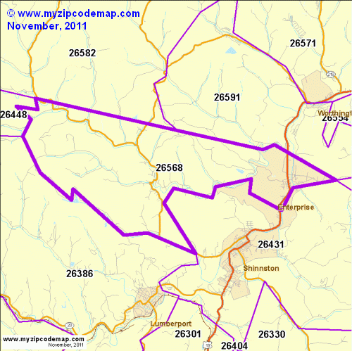 map of 26568