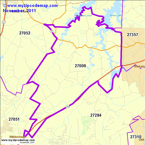 map of 27009