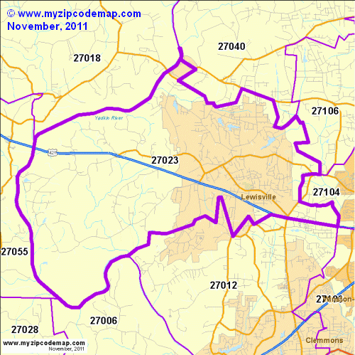 map of 27023