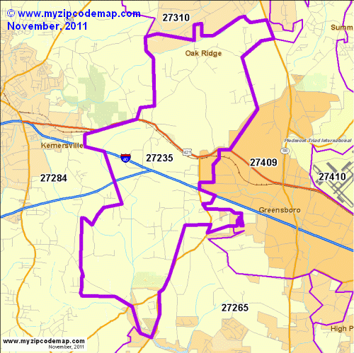 map of 27235