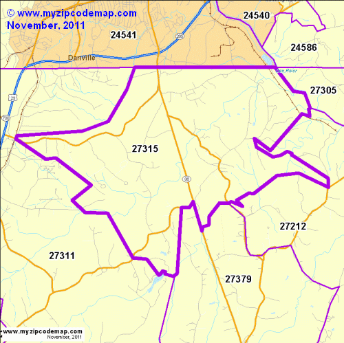 map of 27315