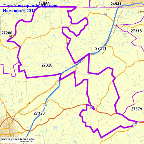 map of 27326