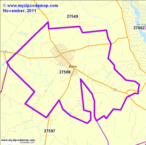 map of 27508