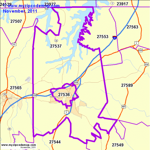 map of 27537